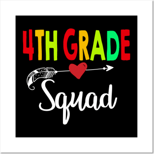 1st Grade Squad Teacher Back To School Posters and Art